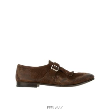 Churchs 26SS CHURCH S ���� suede Shanghai Laser monk strap ���� EOB169F26SS CHURCH S ���� suede Shanghai Laser monk strap 