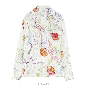 Alexander Mcqueen 26SS �˷���� ���� ���� with floral motif 861422QZAQV9015 TP5704687626SS �˷���� ���� ���� with floral motif 861422QZAQV9