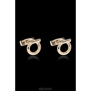 Ferragamo ����䷹ ��󰡸� �ΰ� shaped Ŀ���� ��ũ 770381CLNKEVO780312ORO TP57173004����䷹ ��󰡸� �ΰ� shaped Ŀ���� ��ũ 770381CLNKEV