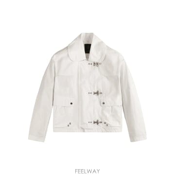 FAY 26SS FAY Giacca 3 Ganci Fay in tela di cotone NAW1152380TZB426SS FAY Giacca 3 Ganci Fay in tela di cotone NAW11523