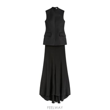 Sportmax 25FW ������ �ƽ� ���� �巹�� 2226035406003 TP57708238025FW ������ �ƽ� ���� �巹�� 2226035406003 TP577082380
