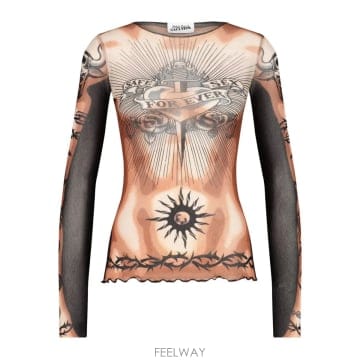 Jean Paul Gaultier 26SS �������쿡 SAFE sxx TATOO ����Ʈ ž TO456M026P636000 TP57049097726SS �������쿡 SAFE sxx TATOO ����Ʈ ž TO456M026P636