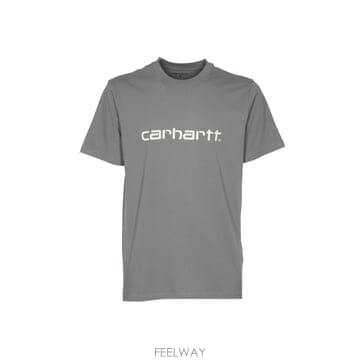 Carhartt 26SS Į��Ʈ ��Ʈ sleeves  ȭ��Ʈ ����Ʈ �ΰ� on the front  Crew ��  I0310426SS Į��Ʈ ��Ʈ sleeves  ȭ��Ʈ ����Ʈ �ΰ� on the fr