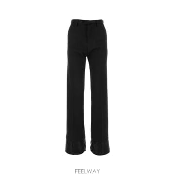 Maison Margiela 23FW �������������� ���� stretch polyester blend pant S62KB0171S4784823FW �������������� ���� stretch polyester blend pant 