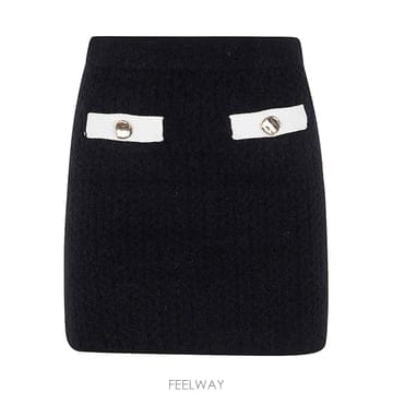 Self Portrait 24FW Self portrait ���� ĳ�ù̾� Blend ��Ʈ ��ĿƮ AW24074SKB TP575476324FW Self portrait ���� ĳ�ù̾� Blend ��Ʈ ��ĿƮ AW2