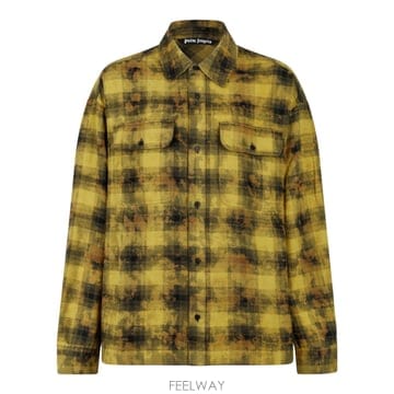 Palm Angels 25FW �ʿ����� Plaid patterned ���� PMGE043F25FAB0025810 TP5773017825FW �ʿ����� Plaid patterned ���� PMGE043F25FAB002581