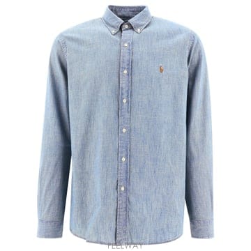 Ralph Lauren 26FW ���� ���� �η� Custom �� casual chambray ���� 710792042001CHAMBR26FW ���� ���� �η� Custom �� casual chambray ���� 710