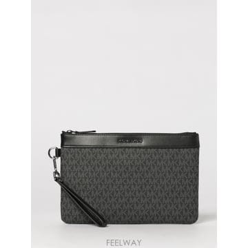 Michael Kors ����Ŭ�ھ �Ŀ�ġ Brooklyn ����Ŭ�ھ in cotone spalmato con monogram a����Ŭ�ھ �Ŀ�ġ Brooklyn ����Ŭ�ھ in cotone sp