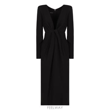 Armani 25SS �������� �Ƹ����� �������� �Ƹ����� �巹�� EW000830AF10206UC001 TP5721215225SS �������� �Ƹ����� �������� �Ƹ����� �巹�� EW0008