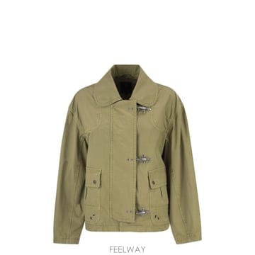 FAY 26SS FAY Cropped technical ��ư ���� with signature �� fastening26SS FAY Cropped technical ��ư ���� with signature ��