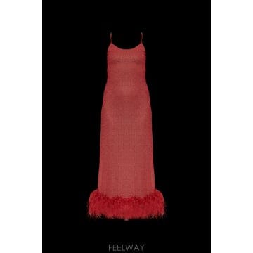 | Other Brand | 26FW OSEREE Feather �巹�� LLS238LUREXPLUMAGECORAL TP57696243626FW OSEREE Feather �巹�� LLS238LUREXPLUMAGECORAL TP5