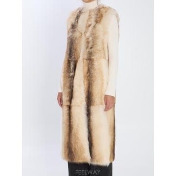 Yves Salomon 25FW �̺��θ� �� �� fur ����Ʈ 26WYM63105215B3271 TP57747924225FW �̺��θ� �� �� fur ����Ʈ 26WYM63105215B3271 TP