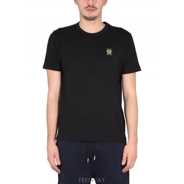 Belstaff 26SS BELSTAFF T ���� Belstaff in cotone con �ΰ� 100055BLACK TP526SS BELSTAFF T ���� Belstaff in cotone con �ΰ� 10005