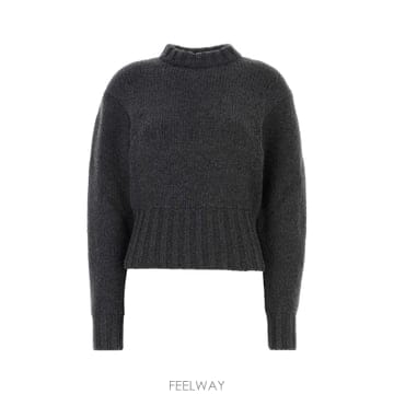 Alexander Mcqueen 24FW �˷���� ���� Melange ��ũ grey stretch �� blend ������ 807668Q1BBI24FW �˷���� ���� Melange ��ũ grey stretch �� blend 