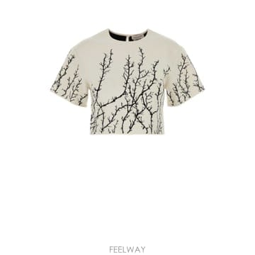 Alexander Mcqueen 24FW �˷���� ���� �˷���� ���� Shirts 798371Q1BAU9009 TP57182798224FW �˷���� ���� �˷���� ���� Shirts 798371Q1BAU900