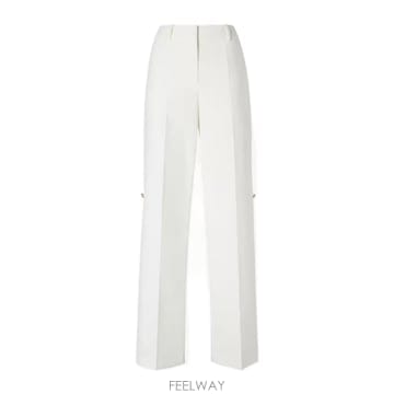 FENDI 26SS Fendi Pantaloni classici Fendi in twill FR6711AW7QF0ZNM26SS Fendi Pantaloni classici Fendi in twill FR6711AW7