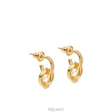 FENDI 26SS Fendi ����� metal EverRound Fendi earrings 8AL328ATEPF08926SS Fendi ����� metal EverRound Fendi earrings 8AL32