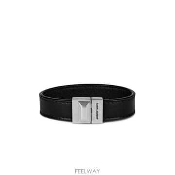 Saint Laurent 26SS ���ζ� ���� �극�̽��� Bangle 756749AACJA1000BLACK TP57565189126SS ���ζ� ���� �극�̽��� Bangle 756749AACJA1000BLAC