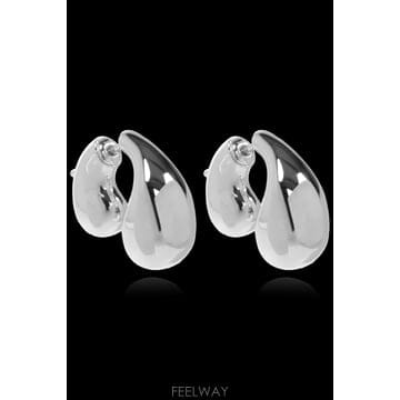 Bottega Veneta 25SS ���װ�����Ÿ Silver earrings 832939V50708117 TP57349128825SS ���װ�����Ÿ Silver earrings 832939V50708117 TP57