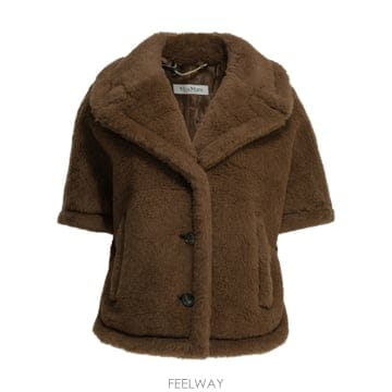 Max Mara 26SS �������� Mixed alpaca �� ��Ʈ with 3 4 sleeves 2614731191600MX26SS �������� Mixed alpaca �� ��Ʈ with 3 4 sleeves 26