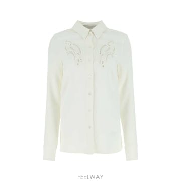 Stella McCartney 23SS ���ڶ� ��īƮ�� ���̺��� stretch viscose ����콺 6200273AU3549200 TP523SS ���ڶ� ��īƮ�� ���̺��� stretch viscose ����콺