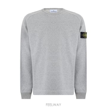Stone Island 26SS ������Ϸ��� ���������� ũ��� ����Ʈ ���� with raglan sleeves in melange26SS ������Ϸ��� ���������� ũ��� ����Ʈ ���� with r