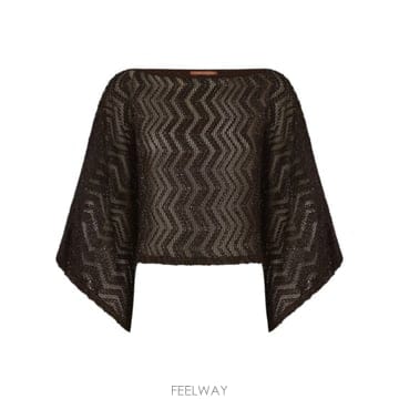Missoni 26SS MISSONI Zigzag Mesh Sequins ���̵� Sleeves ž MS26SK06BV00I26SS MISSONI Zigzag Mesh Sequins ���̵� Sleeves ž MS2