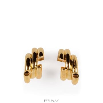 Balenciaga 26SS Balenciaga Earrings with engraved �ΰ� 856281TZ77G0027 TP26SS Balenciaga Earrings with engraved �ΰ� 856281TZ77