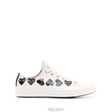 Comme des Garcons 25SS �ĵ������� ��Ƽ ��Ʈ �ο� ž ����Ŀ�� P1K126WHITE TP57718739725SS �ĵ������� ��Ƽ ��Ʈ �ο� ž ����Ŀ�� P1K126WHITE