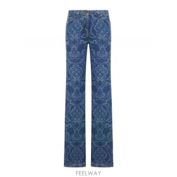 ETRO 26SS Etro Jacquard ���� Jeans With Ornamental Pattern WRNB002626SS Etro Jacquard ���� Jeans With Ornamental Pattern 