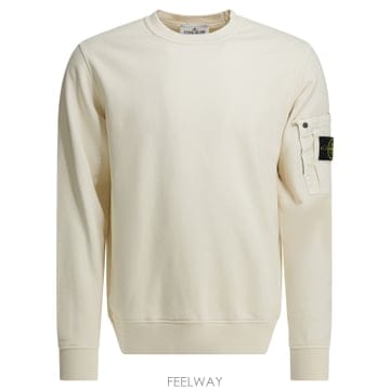 Stone Island 26SS ������Ϸ��� Felpa a girocollo con tasca �ΰ� ������Ϸ��� 6100019S0426SS ������Ϸ��� Felpa a girocollo con tasca �ΰ� ��