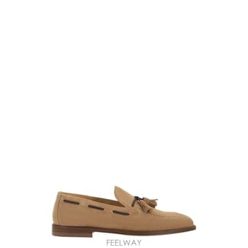Brunello Cucinelli 26SS ���ڷ� ��ġ�ڸ� Suede ���� with tassels MZUCCLB744C7962 TP5733326SS ���ڷ� ��ġ�ڸ� Suede ���� with tassels MZUCCLB