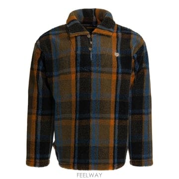 26SS 휴먼 Made 체크 폴로 스웨터 HM30CS015BROWN TP570396236