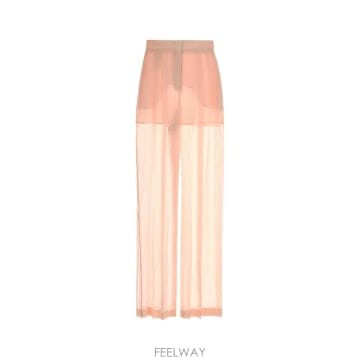 Alberta Ferretti 25FW �˺���Ÿ �䷹Ƽ ��ũ ��ũ ���̵� ���� pant A030451160170 TP57729890425FW �˺���Ÿ �䷹Ƽ ��ũ ��ũ ���̵� ���� pant A03045