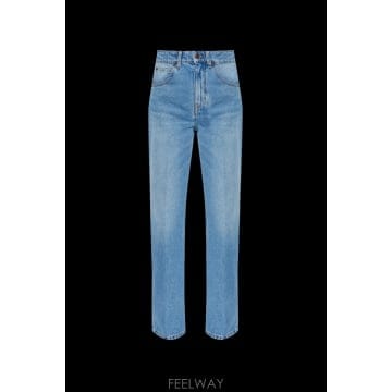 Victoria Beckham 26SS ���丮�ƺ��� Straight ���� jeans 1226DJE005216QR0MIDBLUEWASH TP26SS ���丮�ƺ��� Straight ���� jeans 1226DJE005216QR0