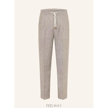 Brunello Cucinelli ���ڷ� ��ġ�ڸ� Regular �� chinos with linen 100321454915000 TP5759���ڷ� ��ġ�ڸ� Regular �� chinos with linen 1003214
