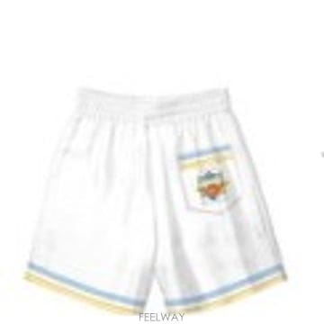 CASABLANCA 26SS CASABLANCA ��ũ fabric  Elastic ���̽�Ʈ ���  Colored hem  MSS26SS CASABLANCA ��ũ fabric  Elastic ���̽�Ʈ ���  Co