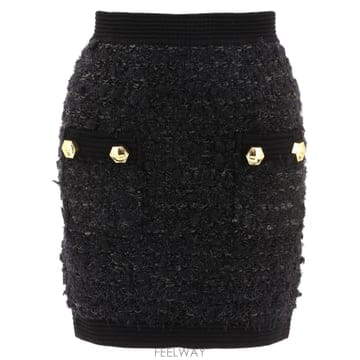 Balmain 24FW Balmain Tweed ��ĿƮ YF0LB015KC820PA TP57182408824FW Balmain Tweed ��ĿƮ YF0LB015KC820PA TP571824088