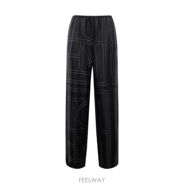 Toteme Toteme ���� Monogram ��ũ ���ڸ� Trousers 213255707925 TP577976416Toteme ���� Monogram ��ũ ���ڸ� Trousers 213255707925