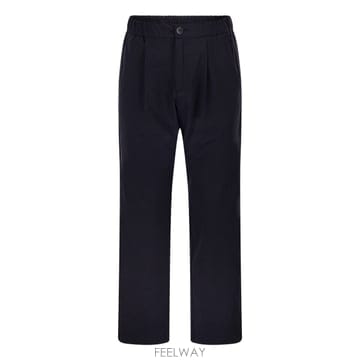 Herno 26SS ������ Stretch techno nylon ���� trousers with pleats PT000126SS ������ Stretch techno nylon ���� trousers with pl