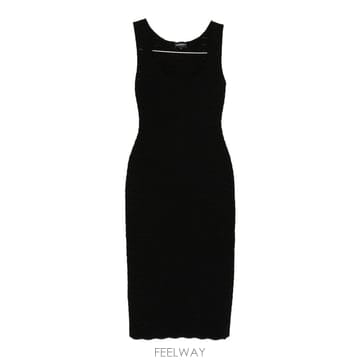 Armani 26SS �������� �Ƹ����� Sleeveless Midi �巹�� EW003024AF22468UC001 TP5726SS �������� �Ƹ����� Sleeveless Midi �巹�� EW003024