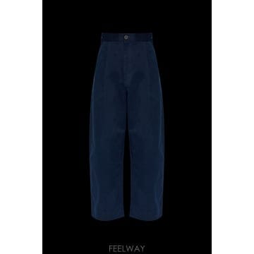 STUDIO NICHOLSON ��Ʃ������ݽ� Sorte trousers SORTESNM12480DARKNAVY TP574592296��Ʃ������ݽ� Sorte trousers SORTESNM12480DARKNAVY TP
