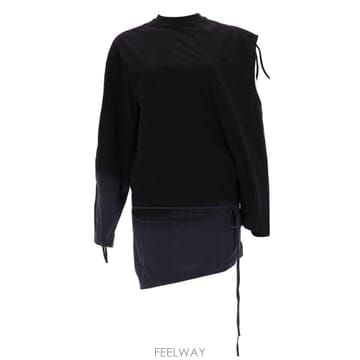 Yohji Yamamoto 26SS Y 3 T ���� WITH �� �ƿ� DETAIL KR0096BLACK TP57149682626SS Y 3 T ���� WITH �� �ƿ� DETAIL KR0096BLACK TP5714
