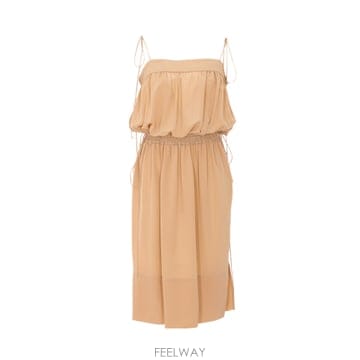 Saint Laurent 26SS ���ζ� Nude Clair Midi Balloon �巹�� 852694Y100W9350 TP5739526SS ���ζ� Nude Clair Midi Balloon �巹�� 852694Y100W