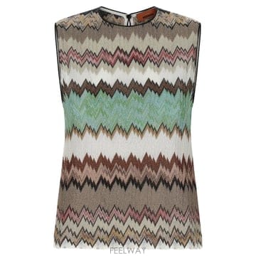 Missoni 26SS MISSONI Zig Zag ��ũ ž DS26SK0KBR014WSM9Y3 TP57039591226SS MISSONI Zig Zag ��ũ ž DS26SK0KBR014WSM9Y3 TP570