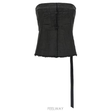 26SS DRKSHDW Bustier 탑 DS01F4127SDBK09 TP571498212
