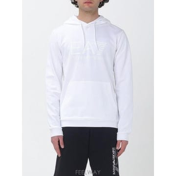 Armani 26SS E A 7 Felpa con cappuccio in cotone con �ΰ� 7M001413AF2226SS E A 7 Felpa con cappuccio in cotone con �ΰ� 7M00