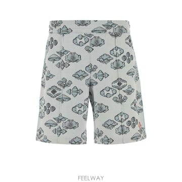 CASABLANCA 25FW CASABLANCA Embroidered stretch jacquard bermuda ���� MAW225FW CASABLANCA Embroidered stretch jacquard bermuda 