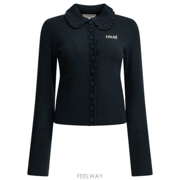 26FW chloe 폴로 스웨터 with 로고 CH26AMC167114C3 TP577053705