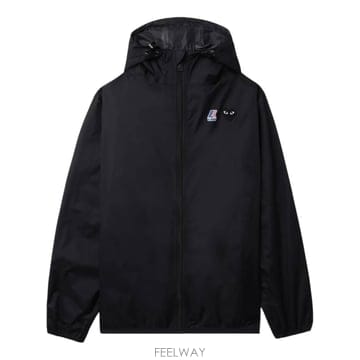 Comme des Garcons �ĵ������� Comme des garcons Play ���� waterproof �ĵ� K Way nylon ���ϲĵ������� Comme des garcons Play ���� waterproof �ĵ�